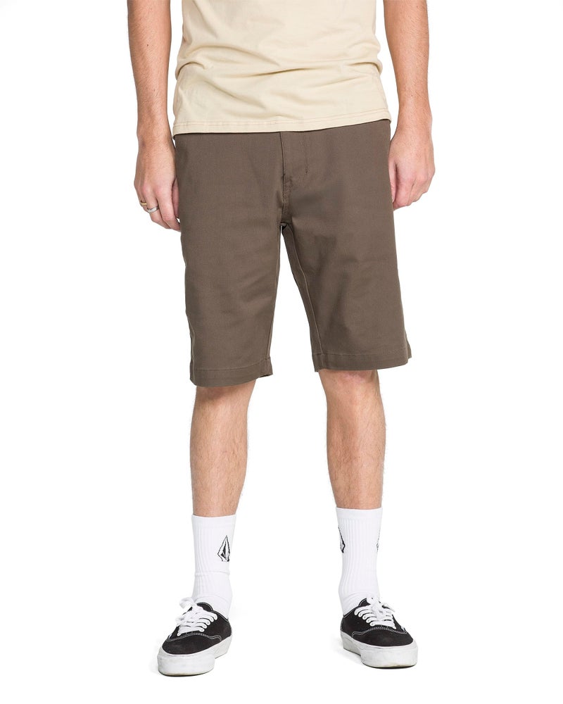 Volcom mens Vmonty Chino Casual Shorts, Mushroom, 32 US - Image 1
